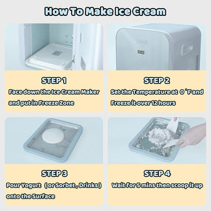 At-Home Rolled Ice Cream Maker Kit